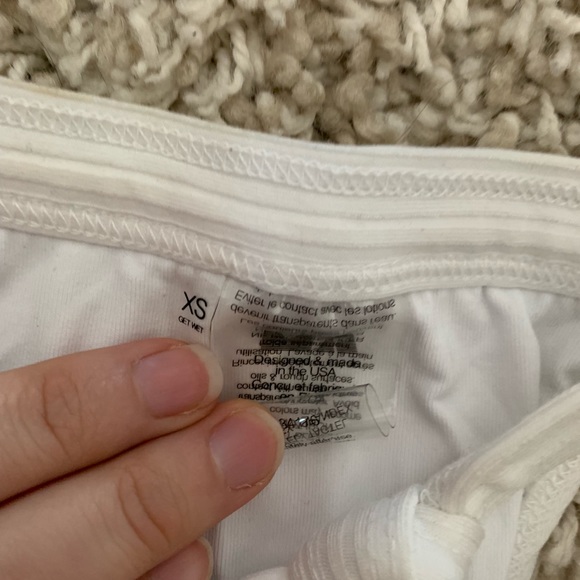 Minimale animale white ribbed bikini - Picture 5 of 6